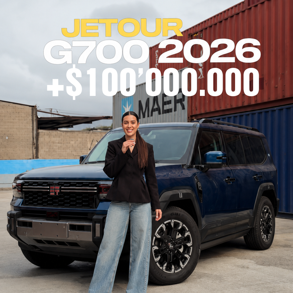 Jetour G700 2026 + $100 Millones