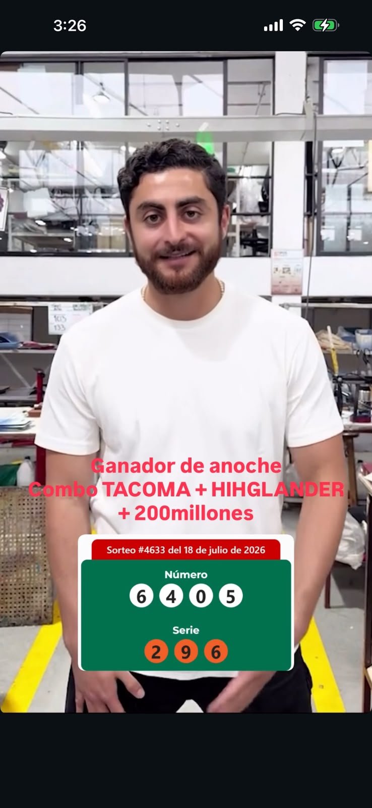 Ganador Tacoma